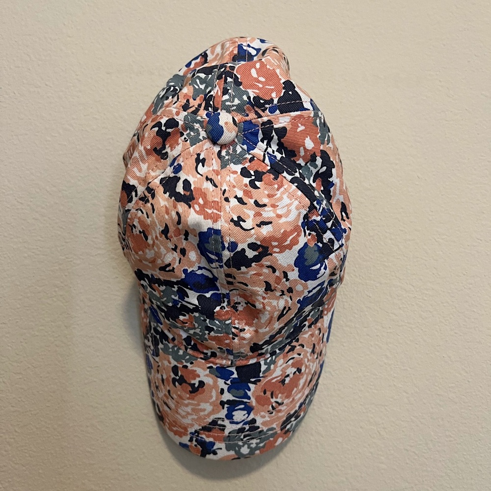 Floral baseball cap